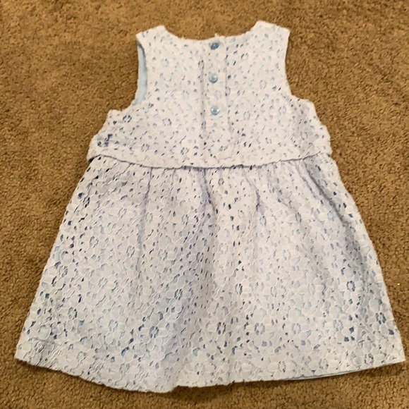 Janie and Jack blue lace dress size 18-24 months. - Picture 3 of 3